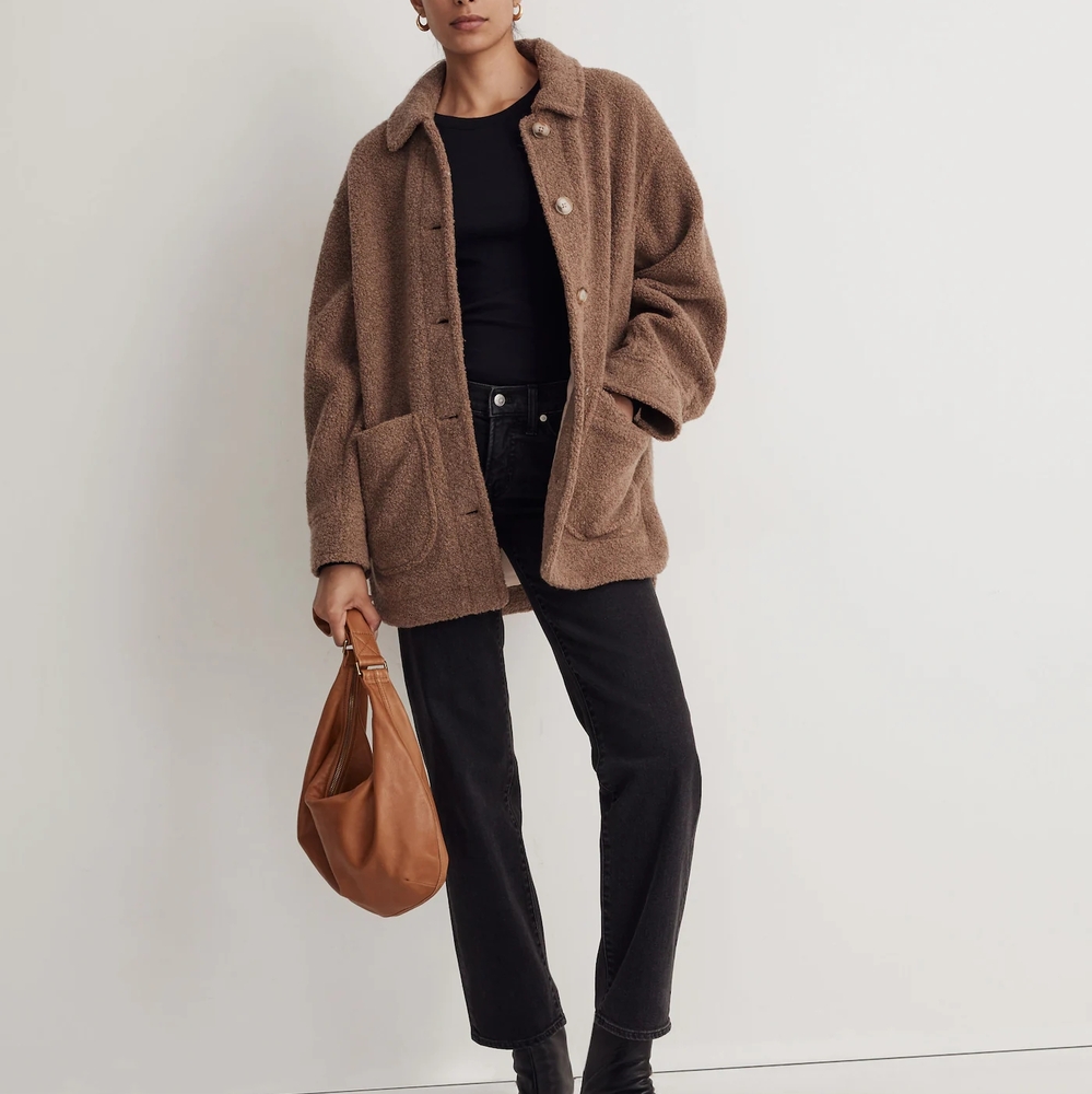 Madewell Teddy Belrose Shirt-Jacket